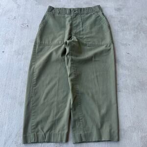 Vintage green army military pants